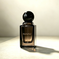 Flacon de parfum en verre personnalisé avec logo, 50 ml, 100 ml, flacon carré de luxe, conteneur de parfum avec emballage cadeau pour les fabricants de marques