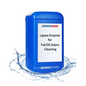Enzima lipasi alcalina per la rimozione di macchie di grasso lipasi liquidi detergenti enzimi per il bucato per la pulizia di macchie di olio grasso - Product Image 1
