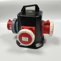Boîte de distribution industrielle portable SFE Ip67 CEE, étanche, avec prises industrielles 16A/32A