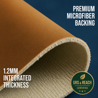 Fleece-ähnliches Wasserbasis-PU-Leder 1,2mm Synthetisches Ledermaterial für Gepäck Handtaschen Polsterung Direkt ab Werk