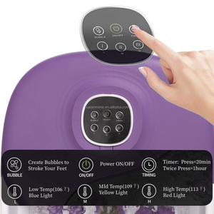 Bañera <span class=keywords><strong>de</strong></span> Hidromasaje Plegable Eléctrica <span class=keywords><strong>de</strong></span> Calentamiento Rápido, con Burbujas para Pies Cansados, Relajante, Superventas en <span class=keywords><strong>Amazon</strong></span> - Product Image 2