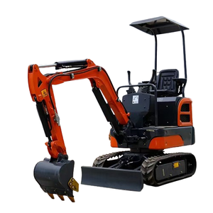 Mini-excavatrice de 1,5 tonne avec moteur, confortable et facile à utiliser pour l'agriculture familiale et les vergers - Product Image 1