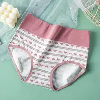 Vente en gros Culotte en coton pour fille et enfants Sous-vêtements pour étudiant Respirant pour fille