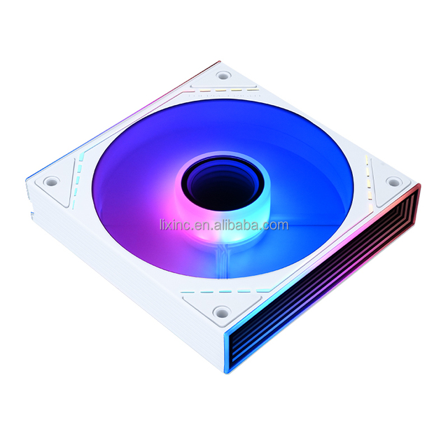Thermalright TL-M12RW-S 12CM RGB LED Fan 1500 Speed PWM Reverse Air Outlet 4Pin Connector Plastic Case Cooling Computer Heatsink