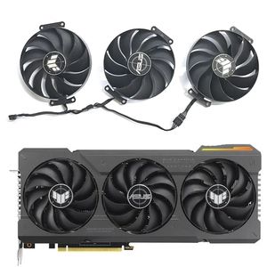 Original 7PIN FD9015U12D DC 12V 0.55A RTX4070TI GPU Ventilador de refrigeración para <span class=keywords><strong>Asus</strong></span> <span class=keywords><strong>4070</strong></span> <span class=keywords><strong>TI</strong></span> 12G-GAMING tarjeta gráfica refrigeración - Product Image 1