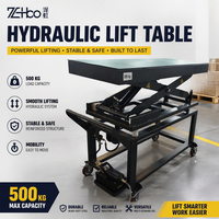Plateforme élévatrice à ciseaux ZeHoo pour batteries de véhicules électriques, capacité 1500 kg, équipement d'entretien pour l'assemblage de batteries