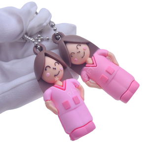 Chile Nurse <strong>Midwife</strong> Ampoule Opener Custom Personalized Pink Nurse Shape Blister Openers Enfermero Abridor De Ampolla - Product Image 3