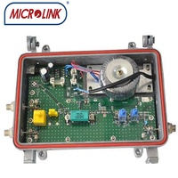 Amplificateur de signal CATV extérieur 47-870 MHz, 2 sorties RF, amplificateur 110 V CATV, gain 30 dB, amplificateur de tronçon de câble TV