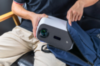 Nouvel arrivage Wupro/OEM D3000 1080P 4K Support UHD Portable Beamer Mini Smart Android BT Wi-Fi 800ANSI Lumens Long Throw Projector