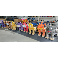 Fabrikpreis Unisex Batteriebetriebenes Elektrisches Tier-Reitspielzeug Roller für Einkaufszentren Geeignetes Aufsitz-Tierspielzeug