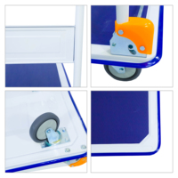 Carretilla de Mano Plegable de Acero, 300 kg, Resistente, para Uso Comercial, Hopfallbar, Sackkarra