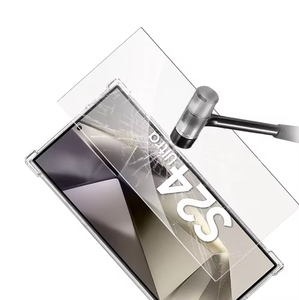 กระจกนิรภัยใสพิมพ์ลายไหมแบบบางพิเศษ ODM ป้องกันรอยขีดข่วนเต็มจอ สำหรับ Samsung Galaxy S24 S25 S26 รองรับการปลดล็อคด้วยลายนิ้วมือ - Product Image 5
