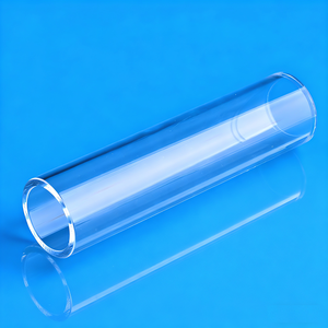 Customized High Temperature Resistance Quartz Glass <b>Tube</b> for Laboratory <b>Heating</b> and Analytical Equipment - Product Image 1