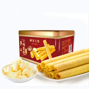 400g King of Kings marque chinois délicieux traditionnel prêt à manger saveur de beurre Barquillos oeuf croustillant rouleau collations