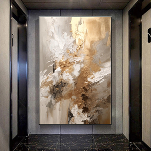 100% pintado a mano hermosa pintura <span class=keywords><strong>al</strong></span> óleo abstracta paisaje abstracto pared arte hogar dormitorio <span class=keywords><strong>comedor</strong></span> lienzo pintura - Product Image 4