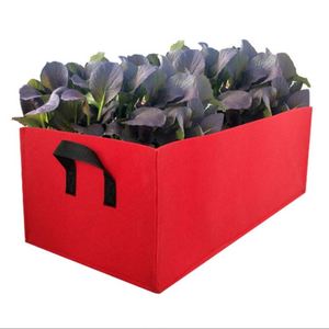 Sac de culture carré en tissu pour potager surélevé, sac de culture pour fleurs et légumes, pot de plantation pour plantes et fleurs - Product Image 2