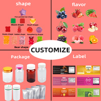Groothandel Cube Collageen Gummies Biotine Vitamine C Fruitig voor Haar Nagels Ondersteuning Bulk Beauty Gummy