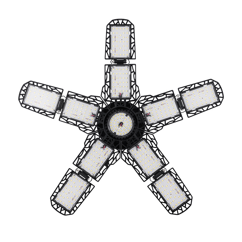 Освещение для мастерской, светодиод 100 Вт, 150 Вт, светодиод 200 Вт, гаражные светильники, деформируемые яркие регулируемые панели, подвесные светильники, светодиодная лампа для гаража