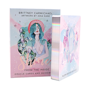 Cubierta de inscripción personalizada, venta al por mayor, tarjetas de oráculo, Libro del alfabeto, tarjetas de Tarot afroamericano, compra - Product Image 6