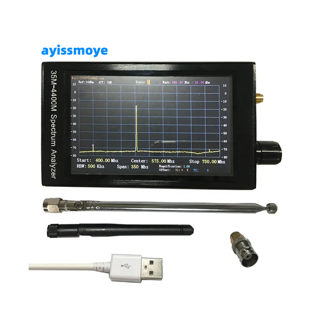 35MHz-4400MHz Real Time Spectrum Analyzer Repeaters with Oscilloscope Function and 4 Channels - Ideal for RF Analysis