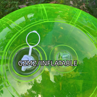 Boule transparente gonflable géante en PVC, boule transparente réutilisable, sphère hermétique, ballon pour fête, mariage, décoration de plage d'été