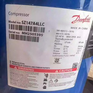 Compresseur de climatisation Danfoss Sz147a4alb 12Hp scellé pour remplacement et réparation - Product Image 2