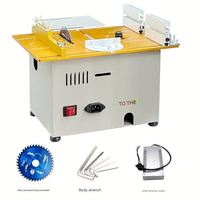 Scie d'établi multifonctionnelle horizontale 220V pour le travail du bois et le fraisage.
