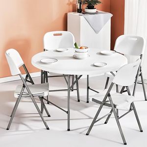 Wholesale Lightweight Foldable White <b>Chair</b> Portable Outdoor <b>Plastic</b> Garden Party Folding <b>Chairs</b> for Events Rental - Product Image 3
