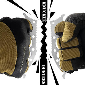 เครื่องมืออเนกประสงค์ Pentagon Knuckle Dusters สแตนเลสสตีล สำหรับเอาตัวรอด พร้อมที่เปิดขวดและที่ทุบกระจก - Product Image 1