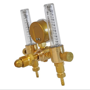 Régulateur d'argon double avec débitmètre CO2 0-15 Psi pour soudeur TIG MIG - Product Image 4