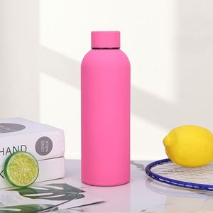 Bouteille isotherme à petite ouverture en acier inoxydable 304, moulée intégralement, 350ML 500ML 750ML 1000ML, pour le cyclisme et l'alpinisme, avec impression de motif personnalisé - Product Image 2