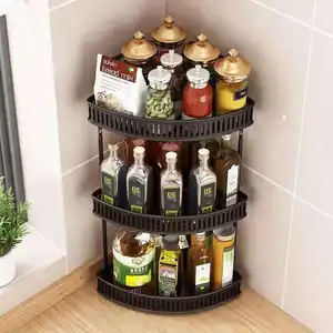 AILICHEN-estante de cocina, contenido para llevar, esquina pequeña, pone condimentos para recibir marco