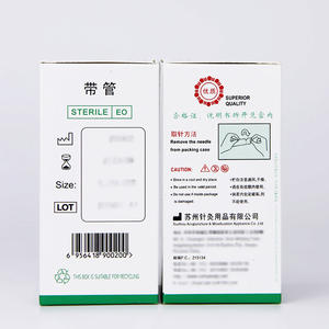 Aghi per Agopuntura Sterili Monouso con Tubo Guida in Acciaio Inossidabile 500 Pezzi/Scatola - Product Image 4