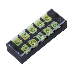 TB-4505 Terminal Block 45A 5p <b>Screw</b> Type Universal Straight Insertion <b>Copper</b> Material - Product Image 4