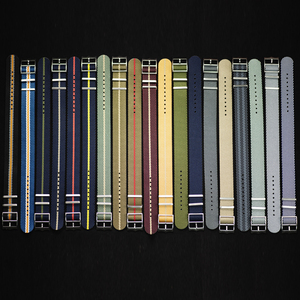 Dây đeo đồng hồ JUELONG 20mm 22mm chất liệu nylon dệt twill, có thể điều chỉnh độ dài, dành cho nam - Product Image 4