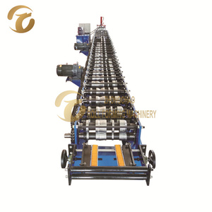 Machine de formage à froid pour gouttières en acier coloré aluminium, certifiée CE - Product Image 4