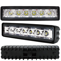 Fournisseur direct d'usine, barre lumineuse de travail LED 12V 24V, lumières clignotantes rouges et bleues, avant, 14 lentilles pour véhicules tout-terrain, SUV, VTT, camions 4x4