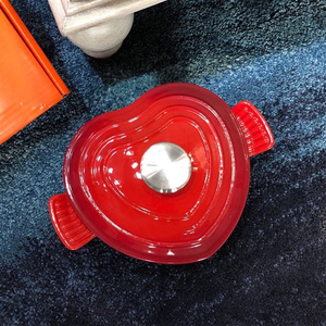 OEM tùy chỉnh thiết kế bền đồ dùng nhà bếp đồ ăn men nồi thiết lập màu sắc khác nhau Hà Lan lò - Product Image 4