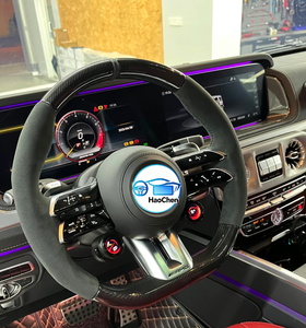 Volante in Pelle con Pulsanti Multifunzione per Modifiche alla Guida per <span class=keywords><strong>Mercedes</strong></span> <span class=keywords><strong>Serie</strong></span> A B <span class=keywords><strong>C</strong></span> E S G V CLS GLC GLE GLS GLA - Product Image 4