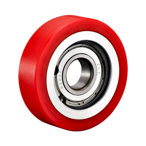 Customize Escalator Step <strong>Roller</strong> 6204 2RS Bearings Polyurethane Guide <strong>Roller</strong> Rubber Conveyor Pulley Drive Wheel AGV <strong>Rollers</strong> - Product Image 4
