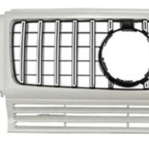 Rejilla de malla con barras verticales para Mercedes-Benz Clase G W463, compatible con parachoques de plástico ABS - Product Image 2