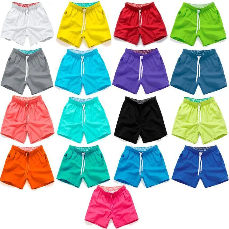 Hoge Kwaliteit Custom Polyester Heren Board Strand Shorts Losse Zwemfitness Sport Badkleding Surfshorts Voor Mannen