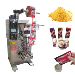 Hot Sale YB-150F Automatic Coffee Powder Packaging Machine 3/4 Sides Seal Bag Sealer for Dry Powder