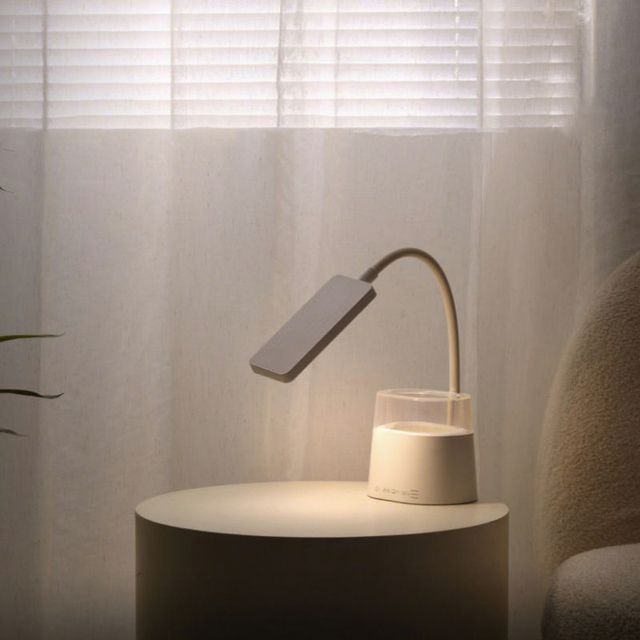 Modern RGB LED Light Lamp with 3-Level Brightness Waterproof Rechargeable ABS Material for Living Room