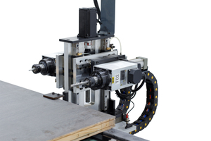 Cnc loại cửa gỗ hợp kim nhôm cửa khóa lỗ & bản lề Máy làm - Product Image 5