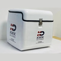 FRP GRP fibra de vidrio compuesto plástico aislamiento KFC caja de entrega de alimentos en la motocicleta