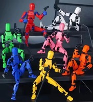 Jouet promotionnel T13 : Ensemble de figurines d'action 3D, figurine articulée à assembler, robot imprimé en 3D, jouet mobile multi-articulations