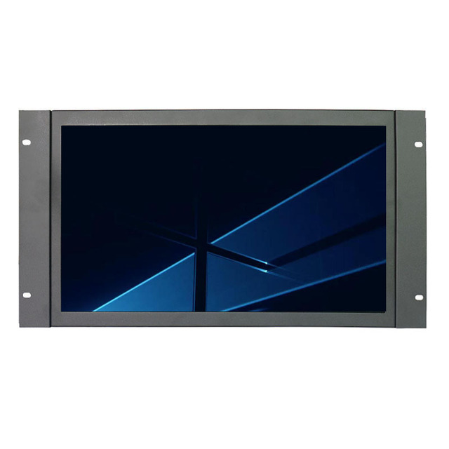 17.3 Inch Widescreen Open Frame Rack Mount Use Industrial Grade 10 Points Touch Capacitive Touch Screen