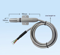Sensor Suhu dan Kelembapan Presisi Tinggi RS485 Modbus XZ-MUS-LTH Detektor Lingkungan Pertanian