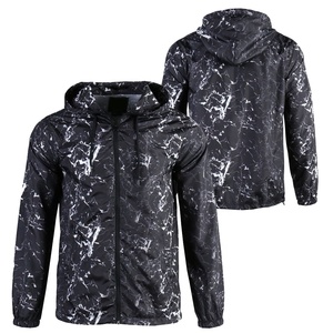 Chaqueta Cortavientos Acolchada con Capucha para Hombre, Reversible, Impermeable, de Color Sólido, Informal, para Uso en Exteriores, Abrigo de Invierno con Cierre de Cremallera - Product Image 6